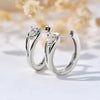 Geometric Metal Hoop Earrings for Women Gold Color/Silver Color Lady's Ear Earrings Daily Wear Versatile Jewelry - Image 22