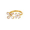Stainless Steel Exaggerated Big Flower Rings For Women Gold Color Sunflower Finger Ring Female Aesthetic Jewelry Gift - Image 21