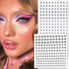 Silvery Fake Lip Eyebrow Ear Stickers Non Piercied Earring Studs Teens Hip hop Fake Nose Nails Ring Body Belly Button Jewelry - Image 1