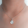 OL Commuter Imitation Pearl Shell Pendant Necklace Women's Ocean Series Style Elegant Short Clavicle Chain Necklace - Image 5