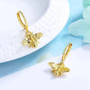 Cute Bee Shaped Women Drop Earrings Gold Color Metal Accessories for Party Daily Versatile Elegant Jewelry - Image 3