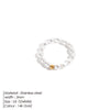 Korean Imitation Pearl Minimalist Pearl Finger Ring White Round Pearl Ring Wedding Anniversary Gift - Image 10