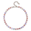 8mm Crystal Colorful Claw Setting Necklace For Women Winter Sweater Choker Accessory Diiamond Jewelry - Image 9