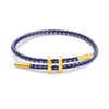 Multicolor Cord Bracelet with Adjustable Wire and Charm Detail - Image 25