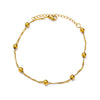 Stainless Steel Round Bead Anklets For Women Gold Color Bead Anklet Wedding Aesthetic Summer Beach Jewelry Gift - Image 7