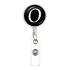 26 English Letters Brooch A-Z Initial Round Glass Ball Pendant Retractable Badge Reel For Women Gifts Jewelry - Image 20