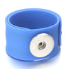 Leather 18MM Snap Button Bracelet Bangle Handmade Braided Leather Snap Bracelets for Women Men Buttons Jewelry - Image 27