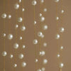 Double Layer Imitation Pearl Necklace with Delicate Chain 45cm - Image 3