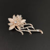 Brooches Opal Stone Rhinestone Brooch Gold Color Flower Bouquet Brooch Pin Bridal Wedding Jewelry Gift Brooches For Women - Image 3