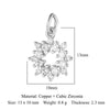 Cat Horseshoe Copper CZ Cycling Charm Bear Butterfly Racket Pendant For Bracelet Necklace Making - Image 12