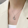 Silver Necklace Black Ball Simple Pendant Punk Geometric for Women Girl Jewelry Gift - Image 26