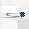 Rhinestone Four Leaf Clover Pins for Women Unisex Plant Animal Star Brooches Event Party Backpack Decoration Clothes Accessories - Image 27