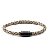Leather Bracelets Stainless Steel Braided Rope Bracelets for Men Women Stainless Steel Accessories Braid Style Bangles - Image 14