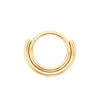 Titanium Clicker Septum Nose Ring Sector CZ Daith Earring Hoop Front Facing Hinged Segment Piercing Body Jewelry - Image 7