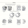 1 Pairs Magnetic Stainless Steel Earring Studs Set Hip Hop Street Style Synthetic Zircon Non-Piercing Clip-On Earrings Jewelry - Image 6