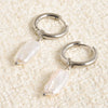 Pearl Dangle Earrings For Women Men Accessories Stainless Steel Hoop Earring Jewelry Piercing Starfish Turtle - Image 12