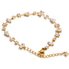 White Colorful Cubic Zirconia Chain Bracelet Bangle for Women Stainless Steel Fantasy Delicate Jewelry Gift - Image 7