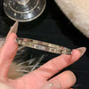 Open Stainless Steel Bangle with Decorative Stone Details in Multiple Styles - Image 14