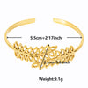 1/5Pcs Stainless Steel Minimalist Punk Twist Bracelet Women Geometric Stackable Adjustable Versatile Women Cuff Bangle Jewelry - Image 18
