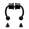Magnetic Horseshoe Nose Rings, 316L Stainless Steel, Faux Septum Rings, Fake Piercing, Clip on, Hoop Rings, Gift for Women, Girl - Image 5