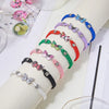 Woven Butterfly Flower Cord Bracelet with Adjustable Length - Image 18
