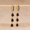 French Design Water Drop Ear Piercing Earrings Stainless Steel Crystal Women's Earring Daily Wear Jewelry - Image 11