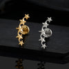 Titanium Starburst Climber Helix Stud Earring 16G Celestial Star Cartilage Earlobe Piercing Jewelry - Image 2
