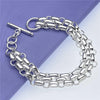 silver bracelet TO ring bracelet women engagement jewelry gift - Image 2
