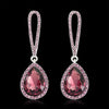 Champagne Crystal Earrings Gold Color Jewelry Female Bricons Wedding Long Big Drop Earrings For Women - Image 14