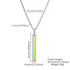 Stainless Steel Breathe Easy Necklace Mindfulness Breathing Necklace Breathlace for Natural Calm Box - Image 11