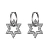 Classic Stainless Steel Ear Buckle For Women Gold Silver Color Big Oval Rectangle Hoop Huggie Punk Hip Hop Jewelry Gift - Image 21