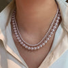 Pearl Bead Necklace in 6 mm 8 mm or 10 mm Sizes - Image 4