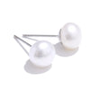 Size 5/6/8mm Pearls Ball Chic Stud Earrings for Ladies Stainless Steel Daily Jewelry Gift - Image 10