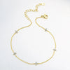 Four Leaf Clover Anklet Bracelet for Women Delicate Kpop Style Ctystal Thin Chains On Leg Summer Beach Accessories Gifts - Image 9