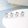 Cubic Zirconia Labret Stud 16G Internally Threaded for Lip Tragus and Helix - Image 44