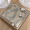Five-Point Star Jewelry in Necklace and Bangle Styles - Image 13