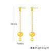 Stainless Steel Twist Circle Women Earrings Click Mobius Hoop Hies Earring And Mother's Day Gift - Image 9