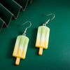Summer Sweet Resin Drink Cup Dangle Earrings for Women Girl Kids Popsicle Beer Milk Tea Ice Cream Drop Earrings - Image 25