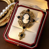 Vintage Cameo Elegant Queen Head Portrait Brooch For Women Antique Wedding Bridal Bouquet Clothing Jewelry 2X001 - Image 4
