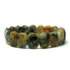 Multi-Faceted 10 x 14 mm Beaded Bracelet in Mixed Stone Colors - Image 21