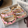 Sweet Pink Enamel Dropped Glaze Flower Texture Bracelet For Women Retro Leaf Star Floral Embossed Zircon Bangle Party Jewelry - Image 6