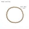 Jewelry Metal Ball Multiple Models Quality Smooth Beads Elastic Stainless Steel Bracelets - Image 4