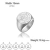Tetragrammaton Seal Signet Ring Men Stainless Steel Pentacle Magic Amulet Ring Men Pentagram Vintage Talisman Jewelry Gift - Image 8