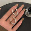 Zinc Alloy Drop Hoop Earrings in Gold-Tone and Silver-Tone Styles - Image 17
