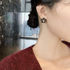 Elegant Women Girls Camellia Pearl Earrings Flower Classic Ear Rings Lady Wedding Party Jewelry Stud Earring Gift - Image 2