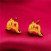 Aniid Flower Earrings Gold Color Stud Earrings for Women Nigerian Earrings Party Wedding Jewelry Gift - Image 15