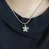 Sweet Cool Flower Star Butterfly Pendant Necklaces for Women Vintage Elegant Snake Chains Necklace Y2K Jewelry - Image 5
