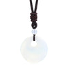 Bohemian Style Stone Hole Bead Round Penda Necklace Tiger Eye Rose Quartz Amethyst Necklacent Jewelry Men and Women - Image 22