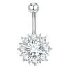 1pc Belly Button Piercing for Women Zircon Moon Butterfly Belly Button Ring Cartilage Navel Earring Jewelry Piercing ombligo - Image 19