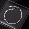 Silver Necklace Bracelet Set for Woman Vintage Lucky Beads Ball Jewelry Set Party Jewelery Gifts - Image 10